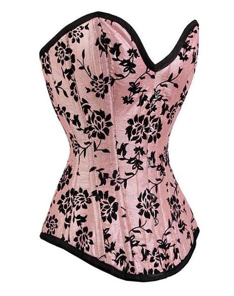 Pick Of The Day: Pink & Black Floral Corset