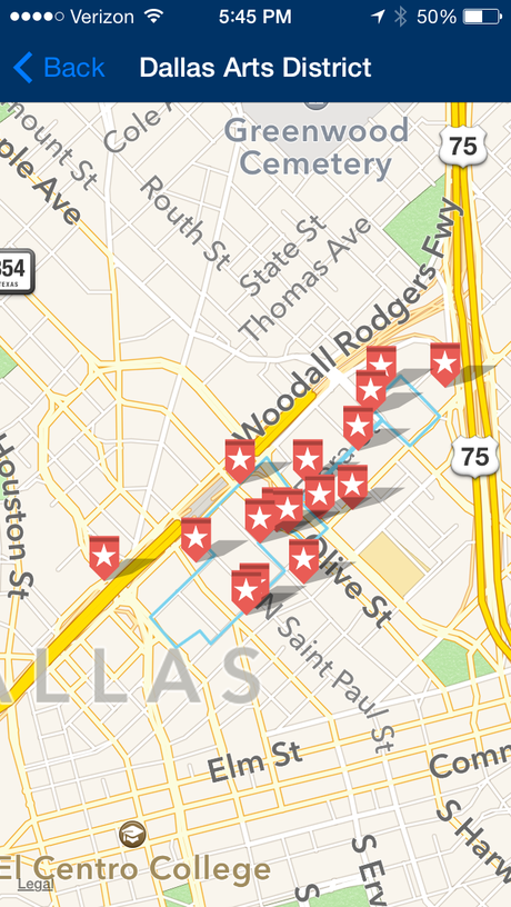Discover Dallas landmarks with a new app called Pegasus Urban Trails