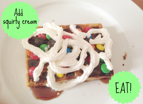 Foodie | Rainbow Waffles