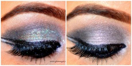 l'oreal flashback silver eyeshadow review
