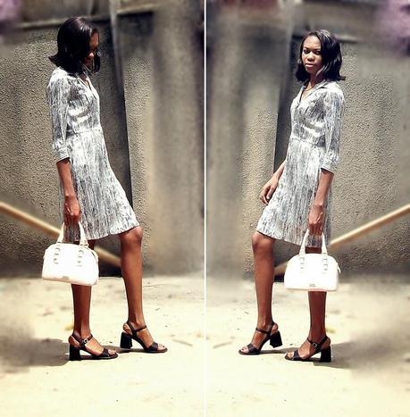 Shirt Dress ::: City Sandals