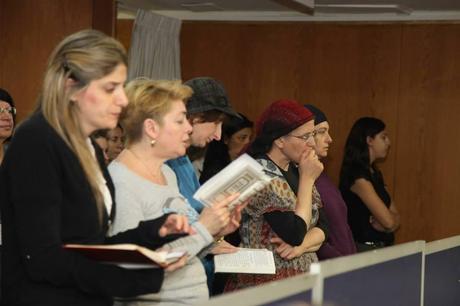 Picture of the Day: Knesset holds tefilla rally for the boys