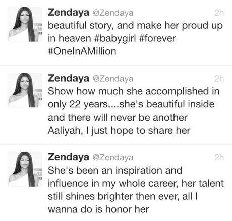 Zednaya Will Star In Aaliyah Biopic