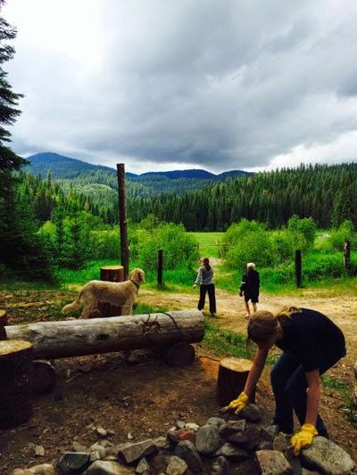 Father's Day Weekend Camping Trip - Best Hammocks and Decorated Beer Tables