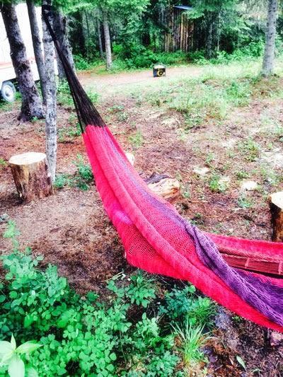 Father's Day Weekend Camping Trip - Best Hammocks and Decorated Beer Tables