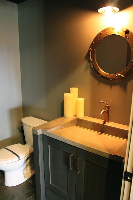 Adding Character to Your Powder Room or Guest Bathroom - Mirrors and Vessel Sinks