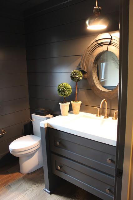 Adding Character to Your Powder Room or Guest Bathroom - Mirrors and Vessel Sinks