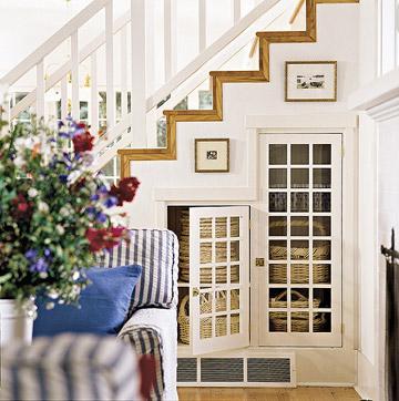 Under Stairs Storage Ideas - From Bathrooms to Bookshelves!