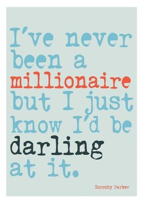 I am sure I would be a success being a millionaire. What about you? Image from Pinterest.