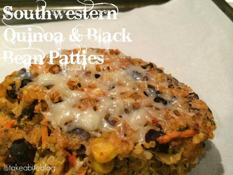 Southwestern Quinoa and Black Bean Patties