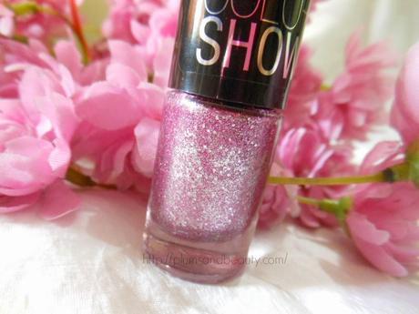 NOTD : Maybelline Color Show Glitter Mania Matinee Mauve