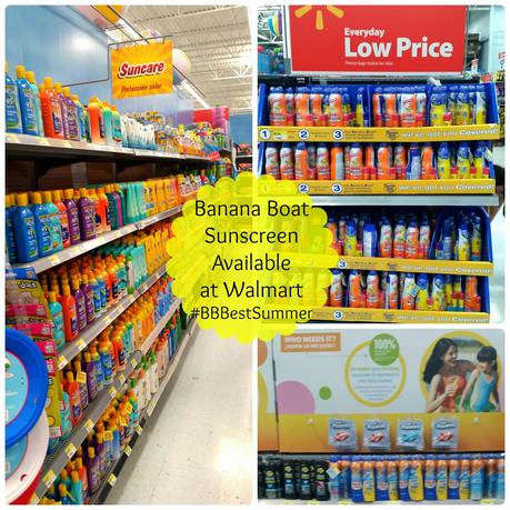 Banana Boat sunscreen available at Walmart #BBBestSummer #shop