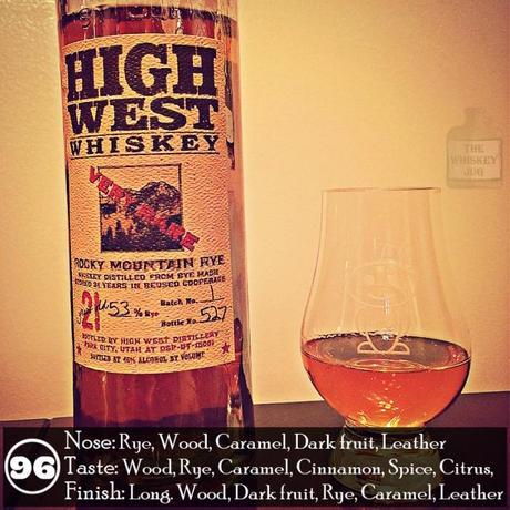 High West Rocky Mountain Rye 21 yr