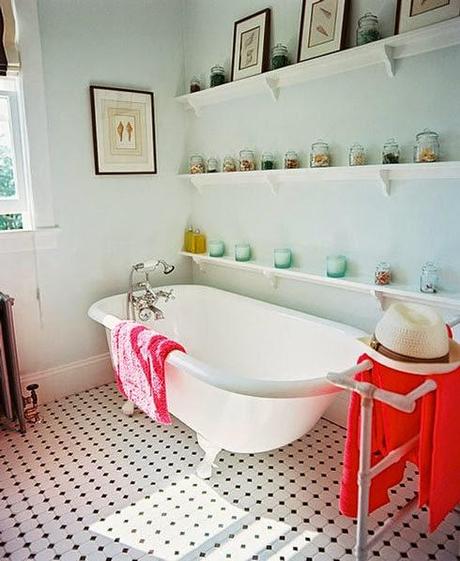 inspiration board | patterned tile floor