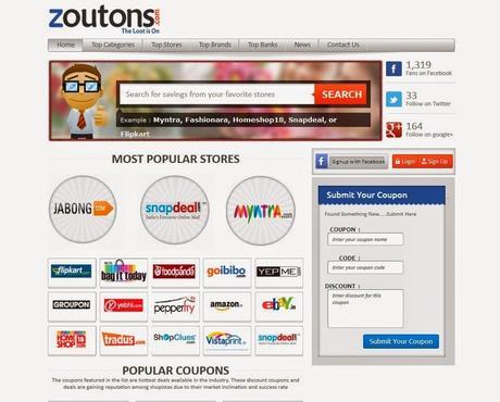 Zoutons-Coupons and Deals Website Reviewed