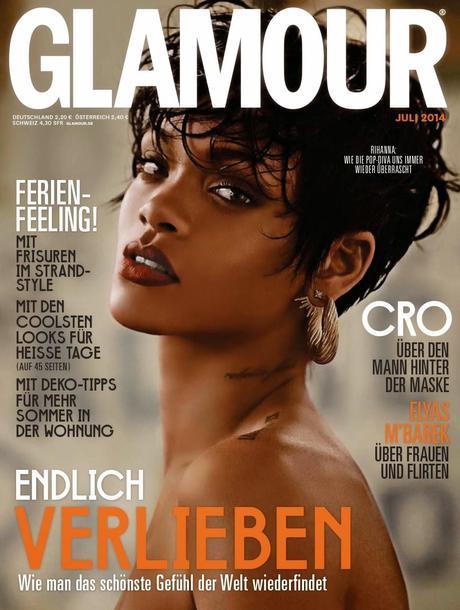 Rihanna For Glamour Magazine, Germany, July 2014