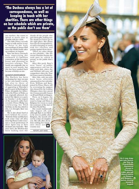 Kate Middleton For Hello Magazine, UK, June 2014