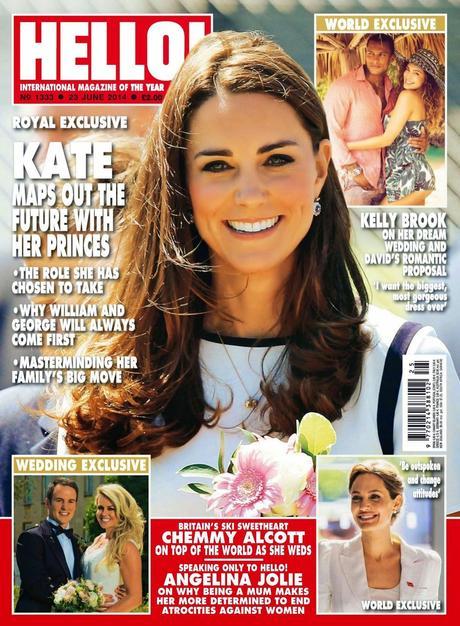 Kate Middleton For Hello Magazine, UK, June 2014