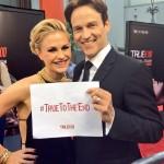 True Blood Season 7 Red carpet event Anna Paquin and Stephen Moyer TTTE