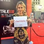True Blood Season 7 Red carpet event Kristin Bauer van Straten TTTE
