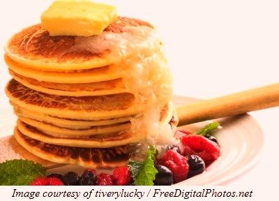 Light & Fluffy Low-Fat Hot Cakes