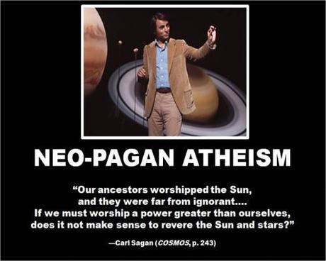 carl sagan, cosmos, atheism, science, cosmology, pagan
