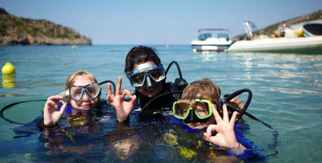 Scuba Diving in Crete at the Daios Cove, Crete