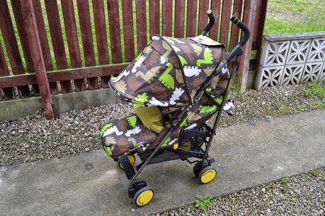 dinosaur stroller