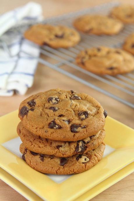 Brown Butter and Molasses Chocolate Chip Cookies