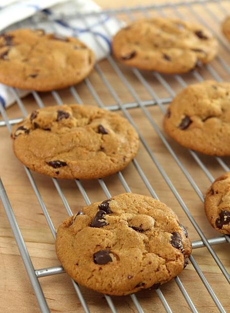 Brown Butter and Molasses Chocolate Chip Cookies