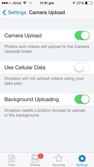 Dropbox Storage Service