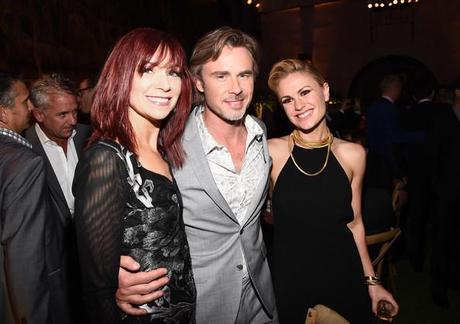 Sam Trammell Carrie Preston Anna Paquin True Blood Season 7 Premiere Afterparty Michael Buckner Getty Images