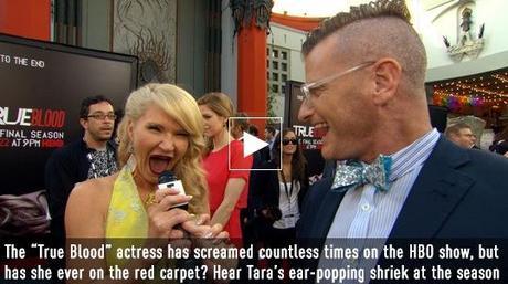 Tara Buck’s infamous Ginger Scream heard on the Red Carpet Screenshot 2014-06-19 10.58.09