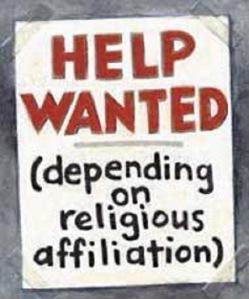 religious discrimination against job seekers