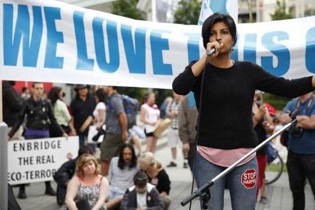 Anjali Appadurai - Global Campaign to Demand Climate Justice at Vancouver rally on Tuesday - Mychaylo Prystupa
