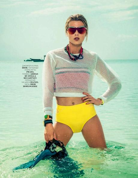 Tamara Weijenberg For Marie Claire Magazine, Russia, July 2014