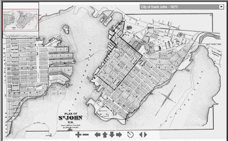 Saint John-New Brunswick historic maps