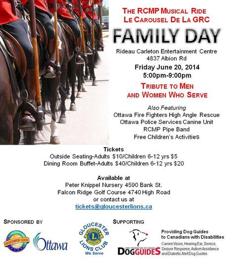 Family Day Rideau Carleton Entertainment Centre Downloadable Poster