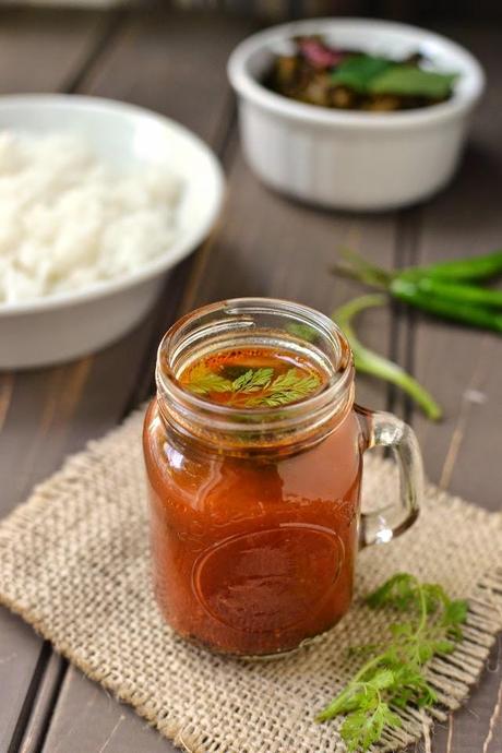 Tomato Rasam using Pomi Chopped Tomatoes