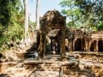 Prohm, Angkor, Siem Reap, Cambodia Tomb Raider Temple