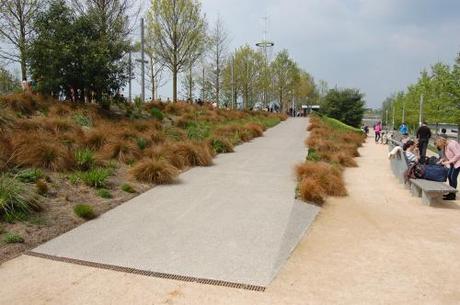 Queen Elizabeth Olympic Park, Stratford, London - Path Ramp