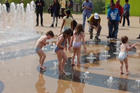 Queen Elizabeth Olympic Park, Stratford, London - Water Feature