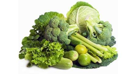 green-vegetables for luscious locks