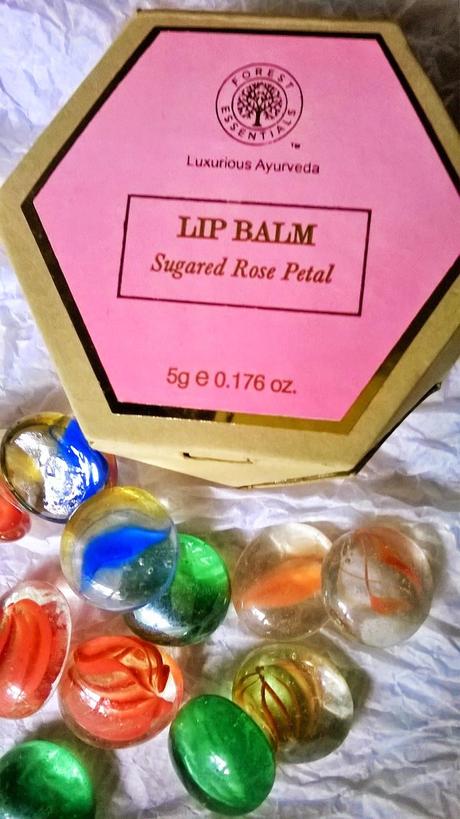 Some Lip Pampering with Forest Essentials Lip Products