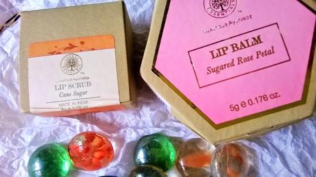 Some Lip Pampering with Forest Essentials Lip Products