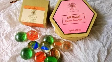 Some Lip Pampering with Forest Essentials Lip Products