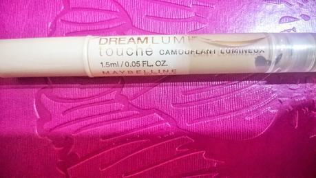 Maybelline DreamLumi Touch Highlighting Concealer Review Maybelline DreamLumi Touch Highlighting Concealer Review
