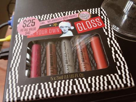 Soap and Glory Be Your Own Gloss - Set of 5 mini Sexy Mother Pucker glosses