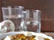 Palak Paneer (Curried Spinach Cottage Cheese)