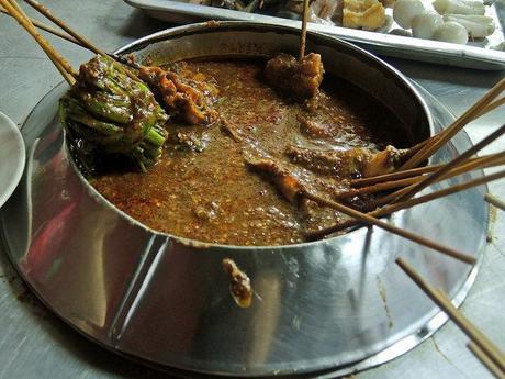 Top 5 Must Try Food in Malacca Ban Lee Siang Satay Celup review